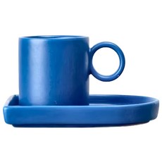 瑞典 BYON Niki 濃縮咖啡杯組, 藍色, 1組