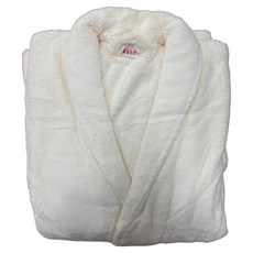 LIFE 來福牌 珊瑚絨超細纖維浴袍 RS, 米色, 1件