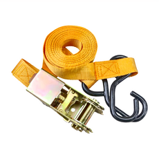 快速型 貨物綑綁帶 454 x 2.54cm, 橘黃色, 1個