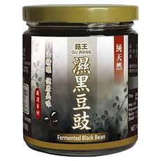 菇王 濕黑豆鼓 古法精釀, 240g, 1罐