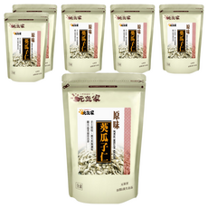 元氣家 烘焙葵瓜子仁 200g, 無調味, 無防腐劑, 6包