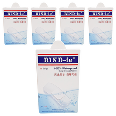 BIND-in 絆多 那柏瑞特可盧雅 100%防水膠布 8316 中片型, 16片, 5盒