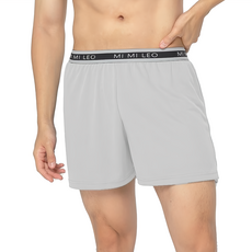 MI MI LEO 彈力織帶竹炭內褲