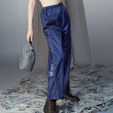 MORR Slimple 輕裝雨褲 單邊拉鍊後口袋設計 側邊安全反光條 褲管拉鍊隱藏三角片設計