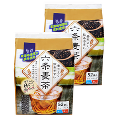 福玉 六條麥茶 東海地域限定原料使用, 2袋, 52包, 7g