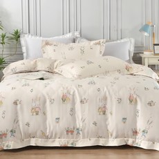 Betrise 貝翠絲 C量能系列 奧地利天絲 光淬石墨烯兩用被床包組 - 100%天絲纖維 抑菌