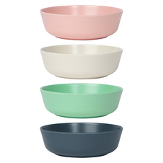 NOW Ecologie 竹纖維餐碗 4件組, 莫蘭迪, 1組