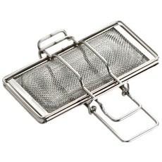 Takagi Metal 高木金屬 烤箱用口袋吐司網夾 單片款 日本產不鏽鋼材質, 17.8 x 16.5 x 4cm, 1個