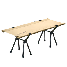 OWL CAMP 行軍椅 900D聚酯纖維 支架7075航太鋁合金 ABS耐磨防滑腳墊, 沙色, 1個