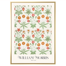 BOLUO GALLERY 菠蘿選畫所 William Morris 雛菊 掛畫 BFSP3415G, 金色