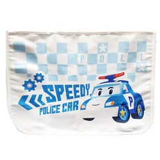 nunuKIDS 努努寶貝 車用遮陽簾後窗組,救援小英雄, 磁吸式快速安裝, 有效隔熱, 波力 藍色, 1組, 67 x 47cm