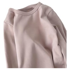 愛北鼻兒童圓領保暖衣 親膚舒適, 120碼, 粉色