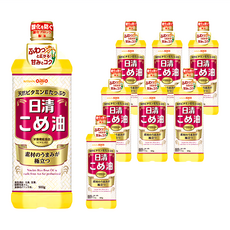 OilliO 日清 米油, 990ml, 900g, 8瓶