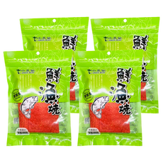 小豆苗 鮮魚燒 紅燒薄魚片, 75g, 4包