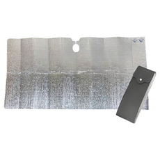 SiNYi 新翊 新款好收納汽車用氣泡摺疊遮陽板, 轎車, 1個, 130 x 70cm