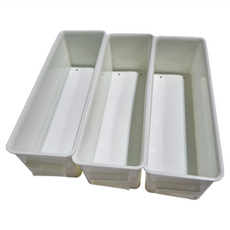 KEYWAY 聯府 扣扣5號收納盒 257 x 83 x 71mm 3個, UR-503