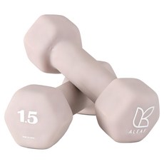 ALEAF 仙人掌潛水布啞鈴, 2個, 1.5kg