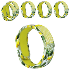 PARA'KITO 帕洛 天然精油防蚊成人手環 24小時防蚊 防水, 10g, 6個