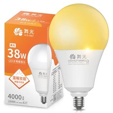 DANCELIGHT 舞光 LED燈泡 38W, 黃色, 1個