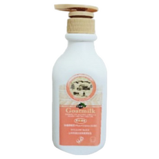 SHE'S 山羊奶亮白去角質卸妝乳 含豐富三甘油脂與短狀蛋白質 溫和溶解老廢角質 卸妝清潔去角質三效合一, 500ml, 1瓶