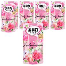 ST 雞仔牌 浴廁消臭力 幸福花朵香, 400ml, 6罐