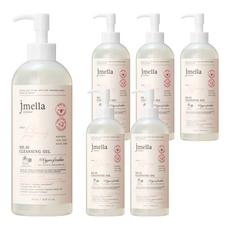 jmella 法式香氛卸妝油 牡丹花香 500ml, 6瓶