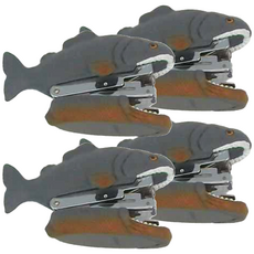 動物造型訂書機 食人魚, 4個