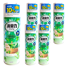 ST 雞仔牌 消臭力 馬桶瞬間消臭力 蘋果薄荷, 365ml, 6瓶