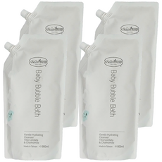 Baan 貝恩 嬰兒泡泡香浴露 補充包 溫和保濕, 800ml, 4包