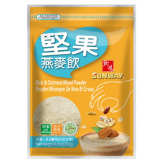 SUNWAY 鄉味 堅果燕麥飲, 250g, 1個