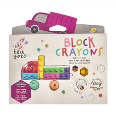 Haku Yoka 積木蠟筆 卡車, 1盒