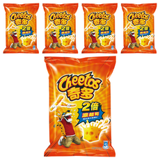 Cheetos 奇多 2倍濃起司口味玉米棒, 78g, 5包