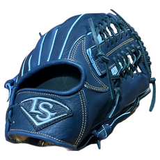 LOUISVILLE Slugger 棒壘手套 EZ Jr系列 T網 LB43401NA2J, 1個, 海軍藍