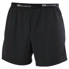 non-no 儂儂 吸濕排汗格子平口褲 穿著乾爽舒適 抗菌防臭 耐穿耐洗, XL, 黑色, 1件