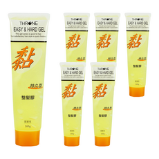 THRONE 斯儂恩 持久型整髮膠, 易塑型, 160g, 6條