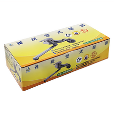 AVIA 艾維雅 雅緻雙孔壁式廚房龍頭組 N彎頭 + 墊片, 1組