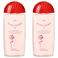EVAS Rose Mine5 玫瑰香體露 2瓶 Set, 185ml