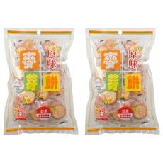 品味食族 原味麥芽餅, 220g, 2袋