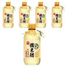 萬家香 純佳釀糯米醋 6%高濃度 100%純釀造, 450ml, 5瓶