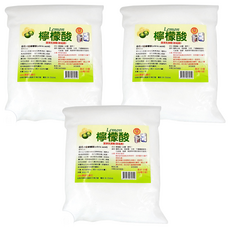 三皇檸檬酸 潔淨除垢劑 - 電熱水壺/開飲機/水壺適用, 800g, 3包