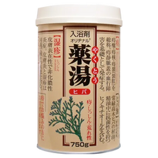 ORIGINAL 第一品牌 藥湯漢方入浴劑 絲柏, 750g, 1罐