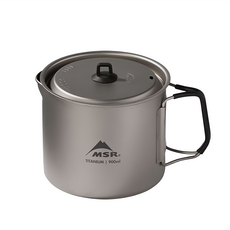 MSR 鈦金鍋 13845 130g 900ml, 銀色, 1個