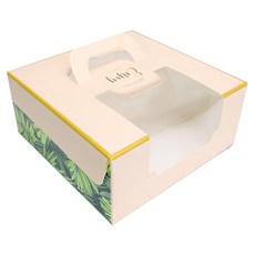 Pimex 6吋蛋糕盒 時尚粉綠2入, 1入