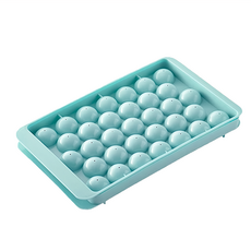 小麥購物 球狀製冰盒 Y557 100g, 冰球藍, 3個