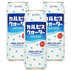 Asahi 朝日 可爾必思乳酸菌飲料, 清爽口感, 純水調製, 500ml, 3瓶