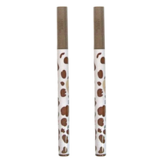 FLORTTE 花洛莉亞 哇塞好細眼線液筆, 冷茶棕, 2件