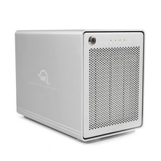 OWC Mercury Elite Pro Quad 四槽外接盒 USB 3.2, OWCMEQCTSRT00, 1個