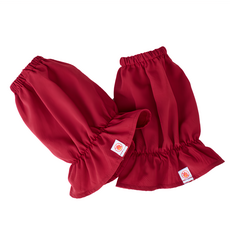 AIMEDIA 艾美迪雅 防火手臂套 防止袖口水漬和污漬 帶掛環設計, 紅色, 1包