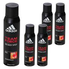 adidas 愛迪達 香體噴霧 超越魅力, 150ml, 5瓶