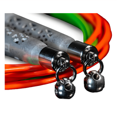 CROSSROPE Bolt Set 高速極輕量跳繩組, 1條, 綠色、橙色, 325cm可調節長度